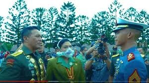 Bangga Lulus Jadi Perwira TNI Letda Figgy Hidup Di Dunia Militer Sejak Kecil