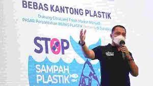 Walikota Eri Targetkan Lima Pasar bebas Kantong plastik